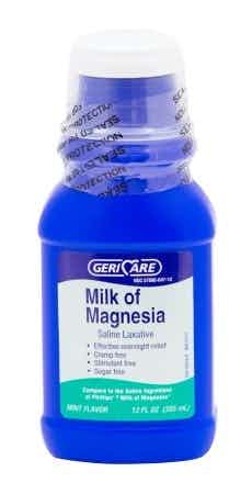 Geri-Care Milk of Magnesia Saline Laxative, 12 oz., Q-647-12, 1 Bottle