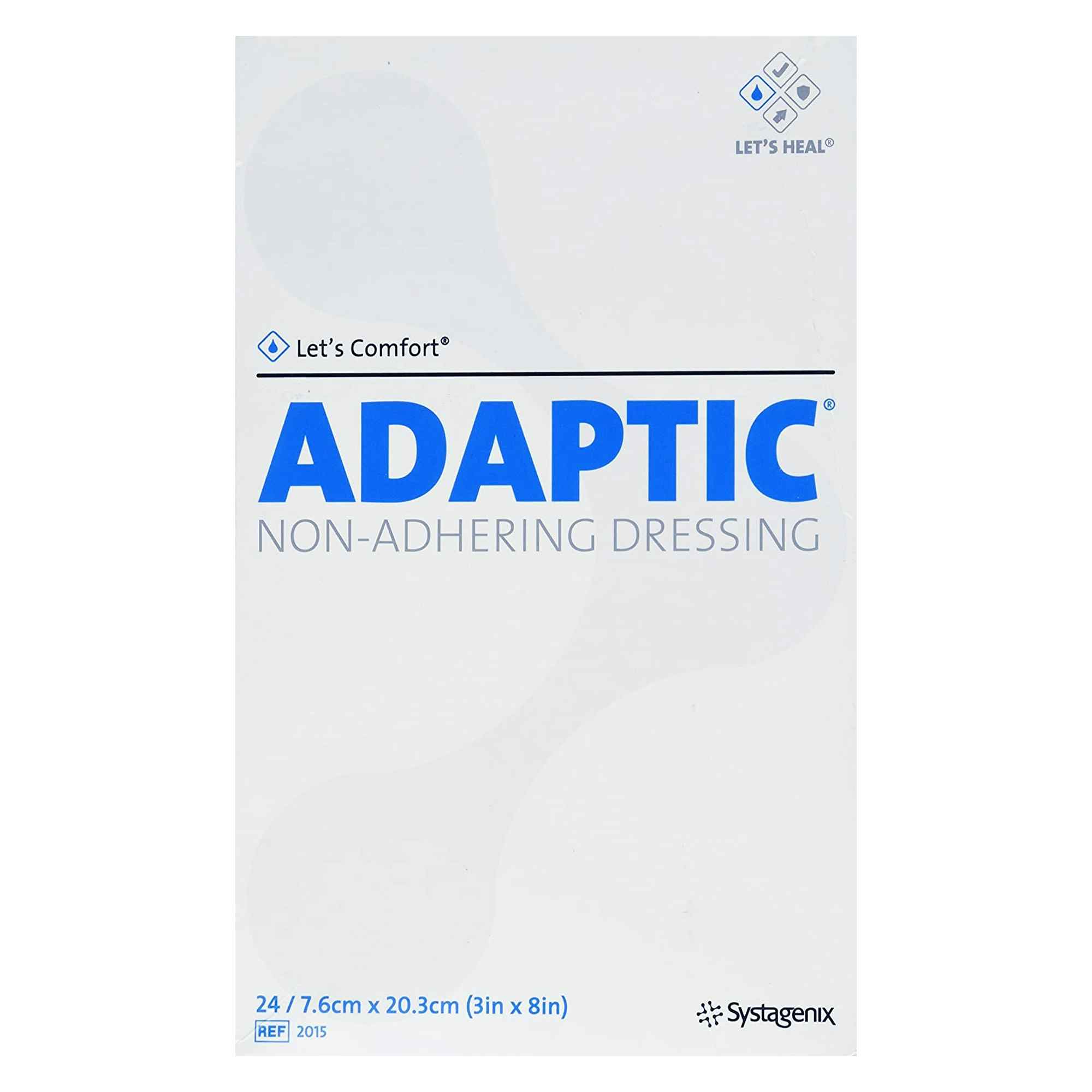 Adaptic Non-Adhering Dressing, 3 X 8", 2015, Box of 24
