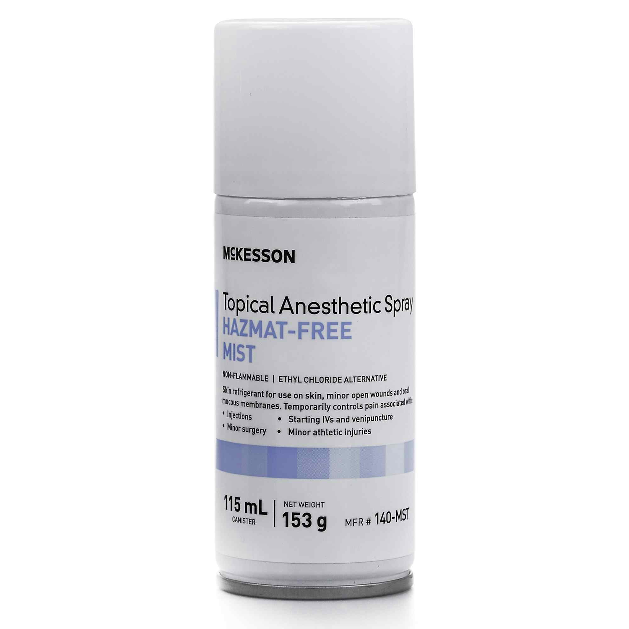 McKesson Topical Anesthetic Mist Spray, 115 mL, 140-MST, 1 Each
