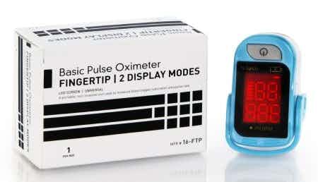 McKesson Basic Fingertip Pulse Oximeter, 16-FTP, 1 Each