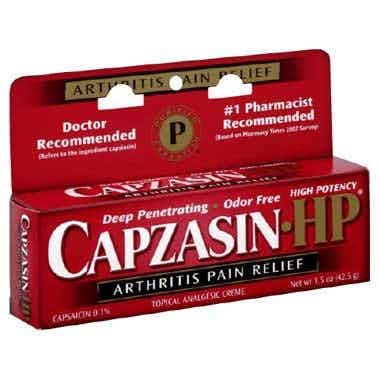 Capzasin-HP Arthritis Paint Relief Topical Analgesic Creme, 1.5 oz., 41167075142, 1 Each
