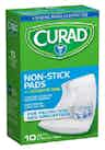 Curad Non-Stick Pads with Adhesive Strips, 2 X 3", 08019629999, Box of 10