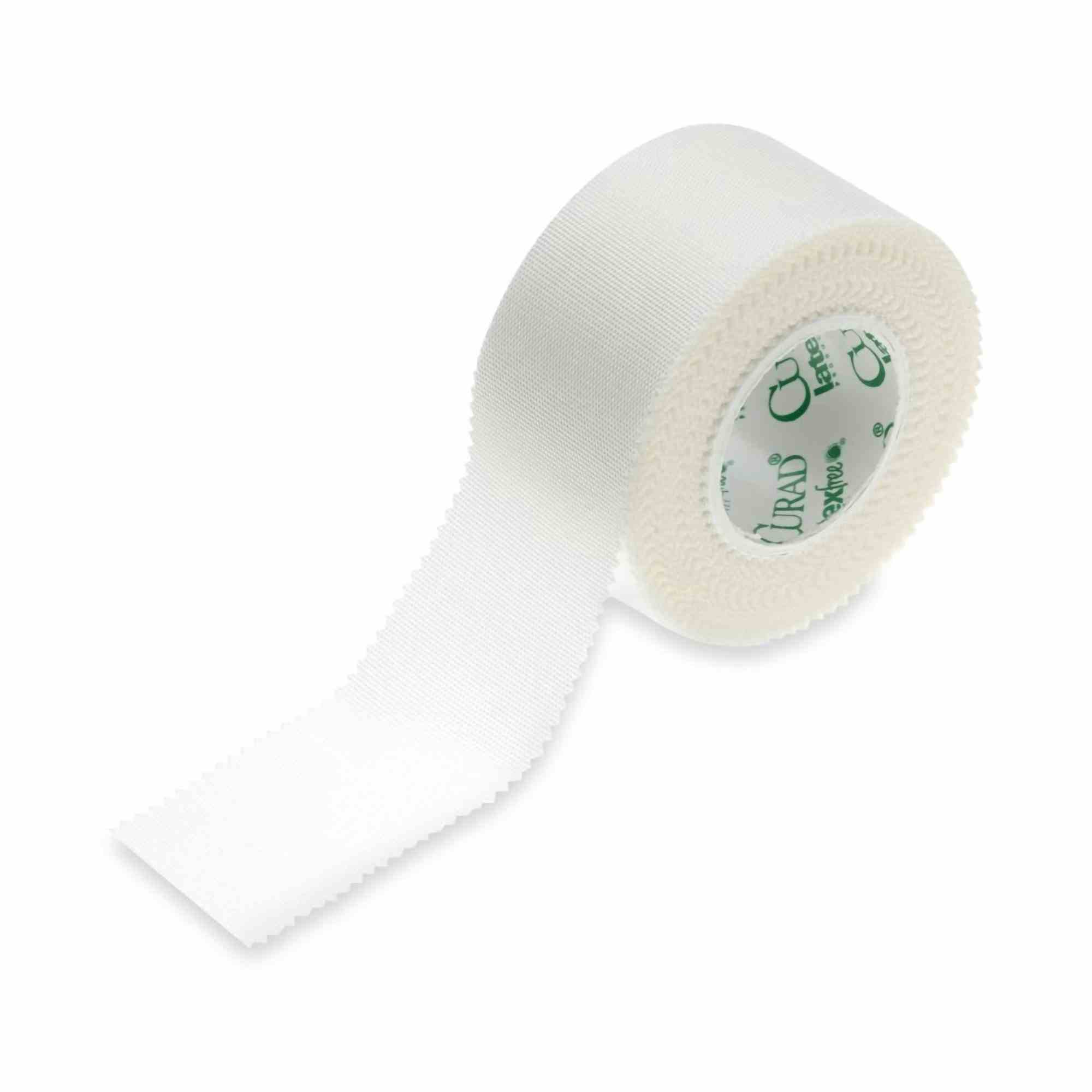 Curad Water Resistant Silk-Like Cloth Medical Tape, 1" X 10 yd, NON270101, Box of 12