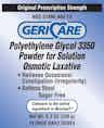 Geri-Care Polyethylene Glycol 3350 Powder for Solution Osmotic Laxative, 57896048914, 8.3 oz. - 1 Bottle
