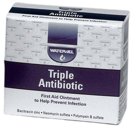 Water-Jel Triple Antibiotic First Aid Ointment, WJTA1800-00-000, Box of 25