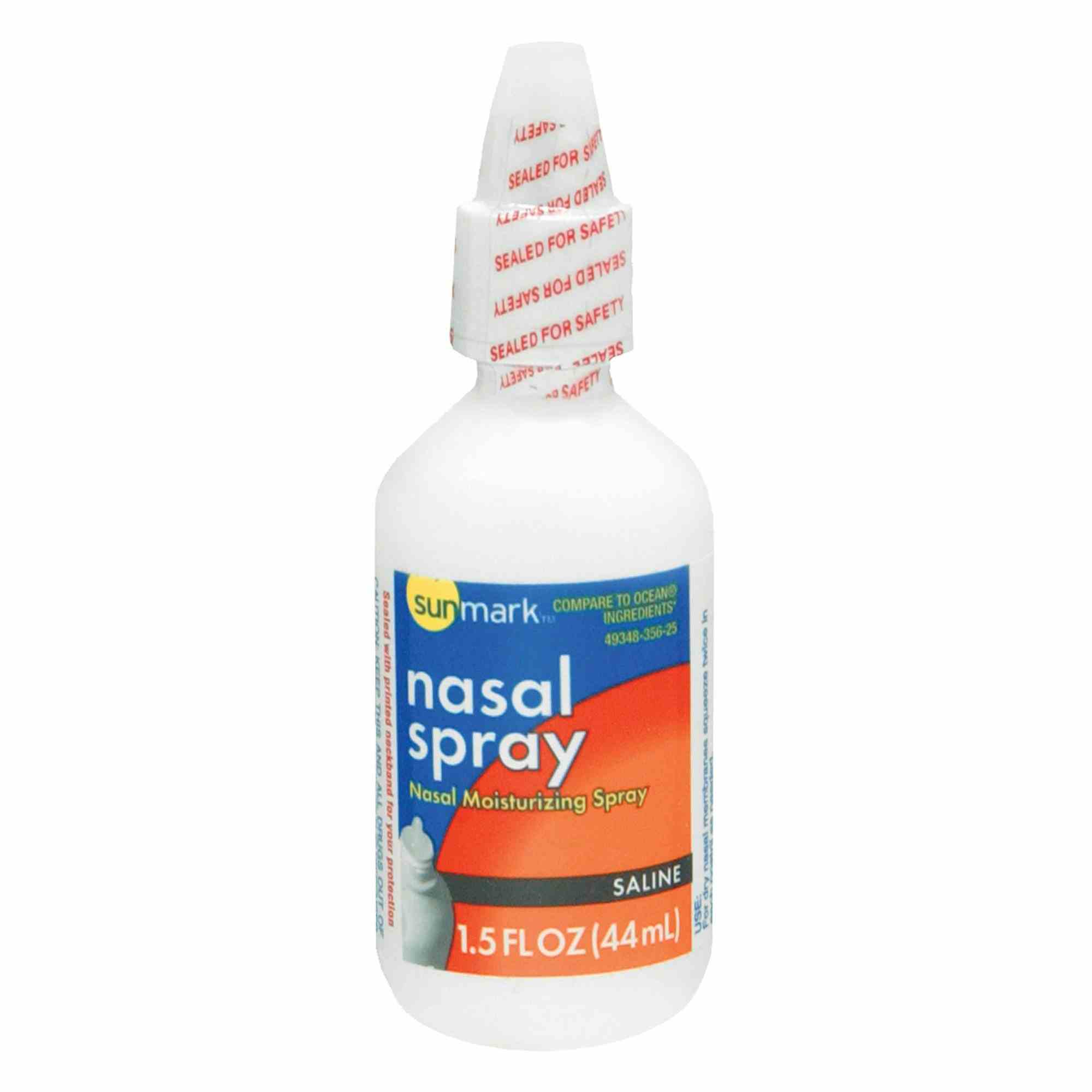 sunmark Nasal Saline Moisturizing Spray, 1.5 oz., 49348035625, 1 Each