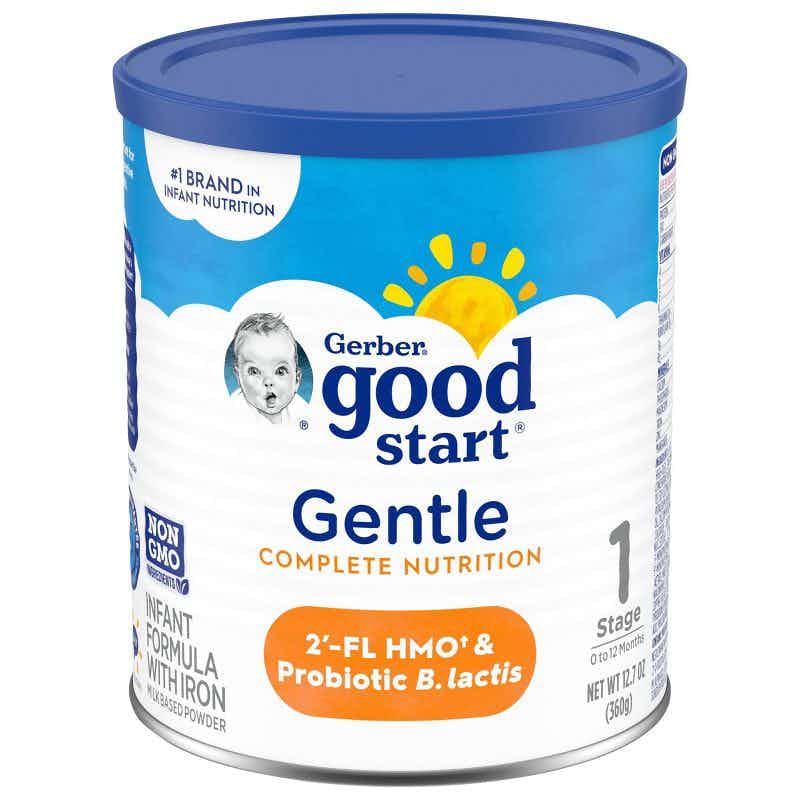 Gerber Goodstart Gentle For Complete Nutrition & Comfort Infant Formula with Iron, 12.7 oz., 5000022901, 1 Each
