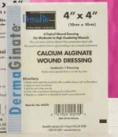 DermaGinate Calcium Alginate Dressing, 4.25 X 4.25", 00270E, Box of 10