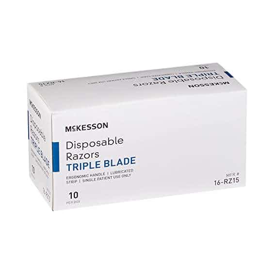 McKesson Triple Blade Disposable Razors