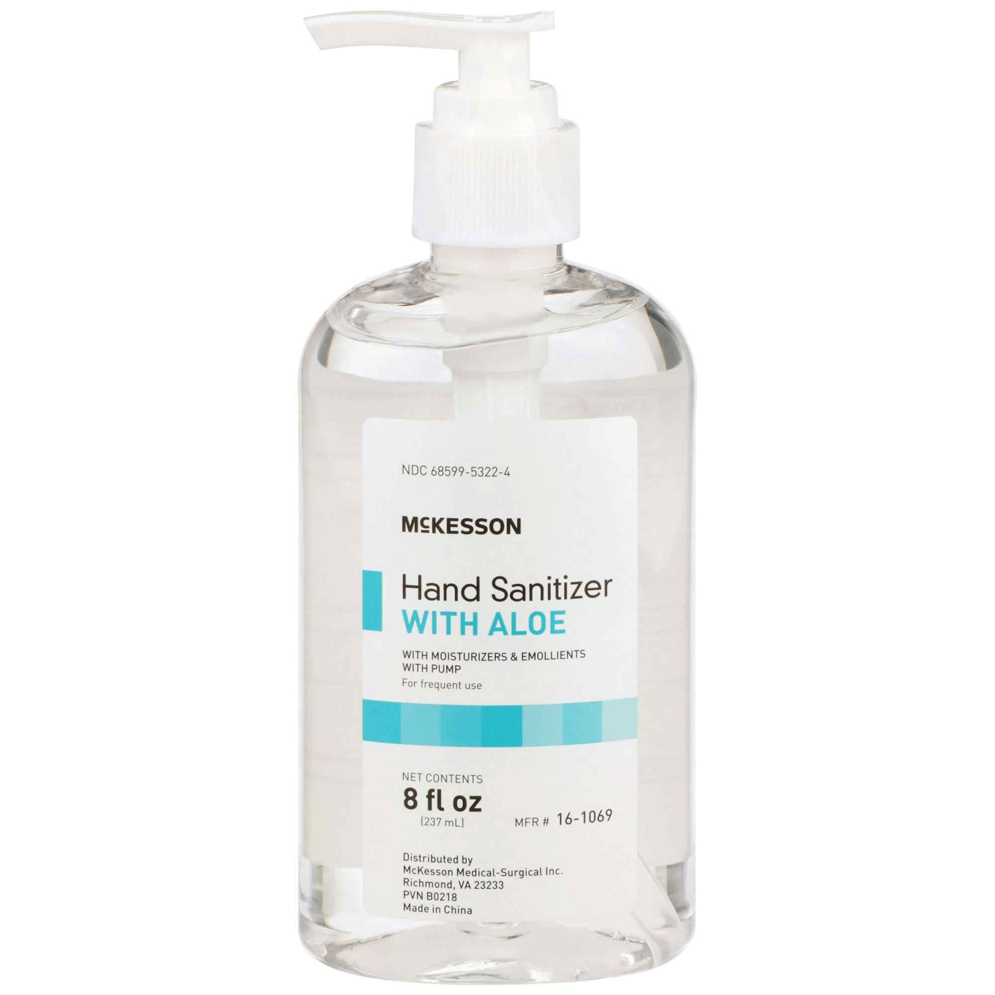 McKesson Hand Sanitizer with Aloe, 16-1069, 8 oz. - 1 Each