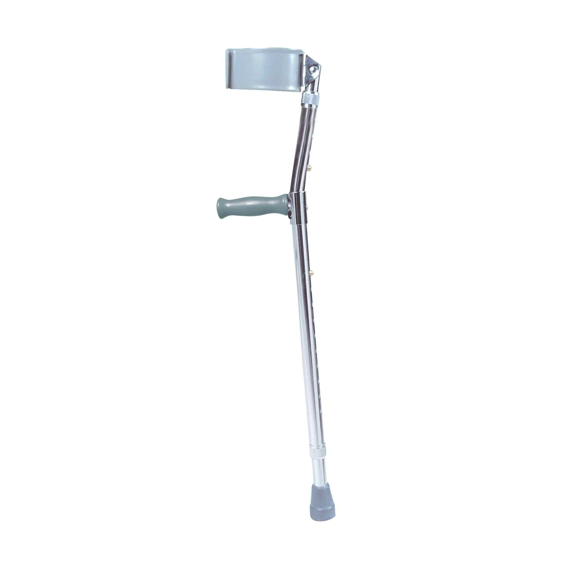 drive Steel Forearm Crutches, 10405, Tall (5'0"-6'2") - 1 Box