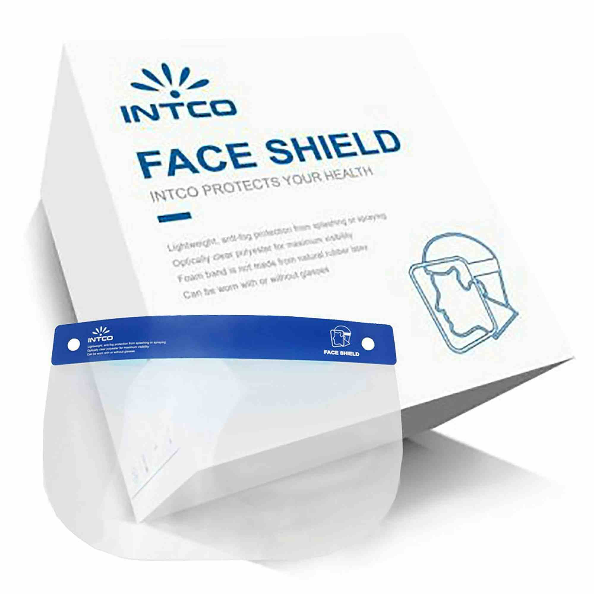 Intco Face Shield, INFS229-A, Box of 30