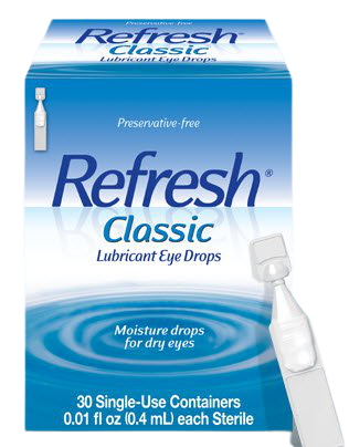 Refresh Classic Lubricant Eye Drops, 00023050601, Refresh Eye Lubricant