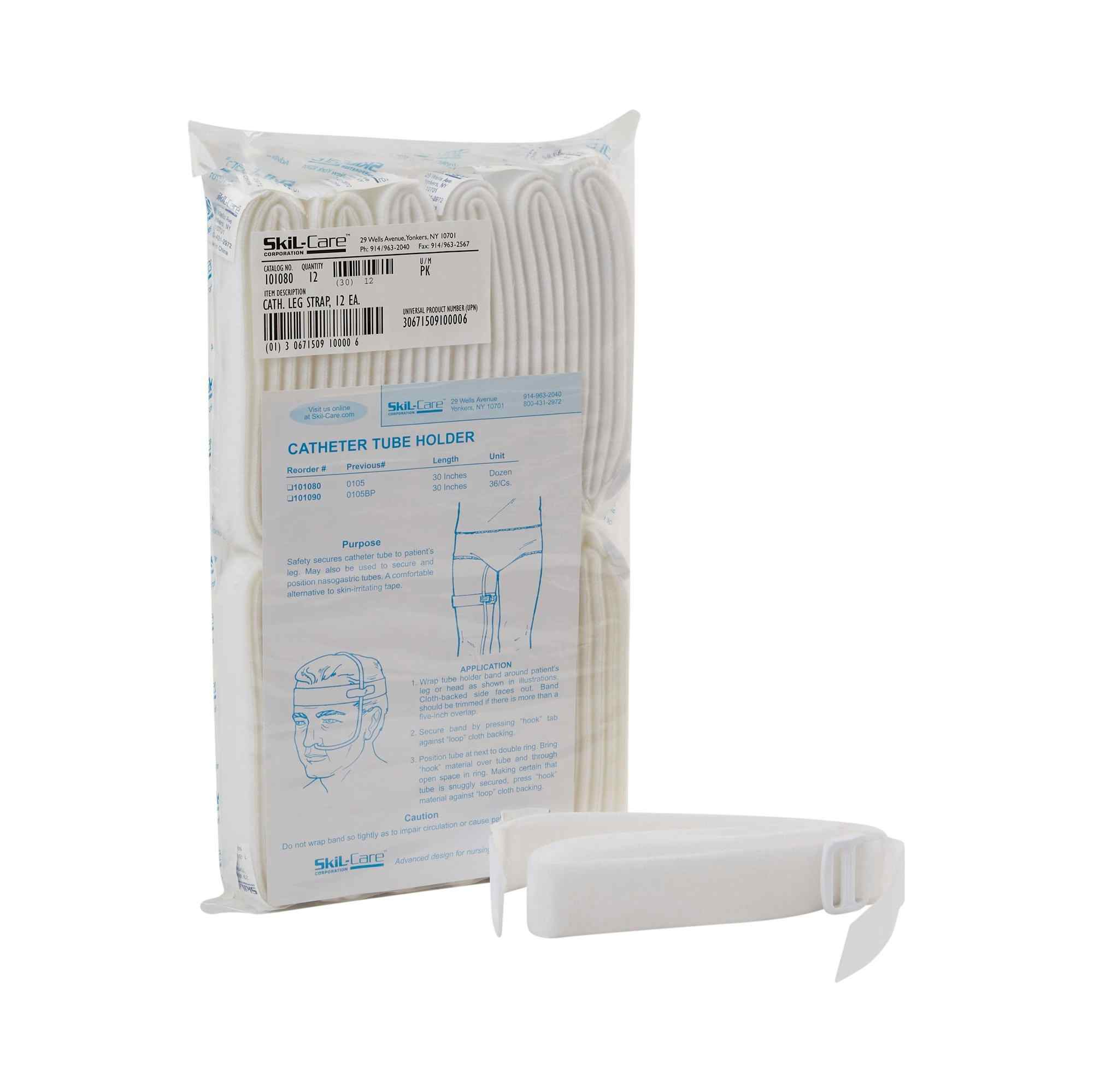Skil-Care Catheter Tube Holder, 101080, Pack of 12