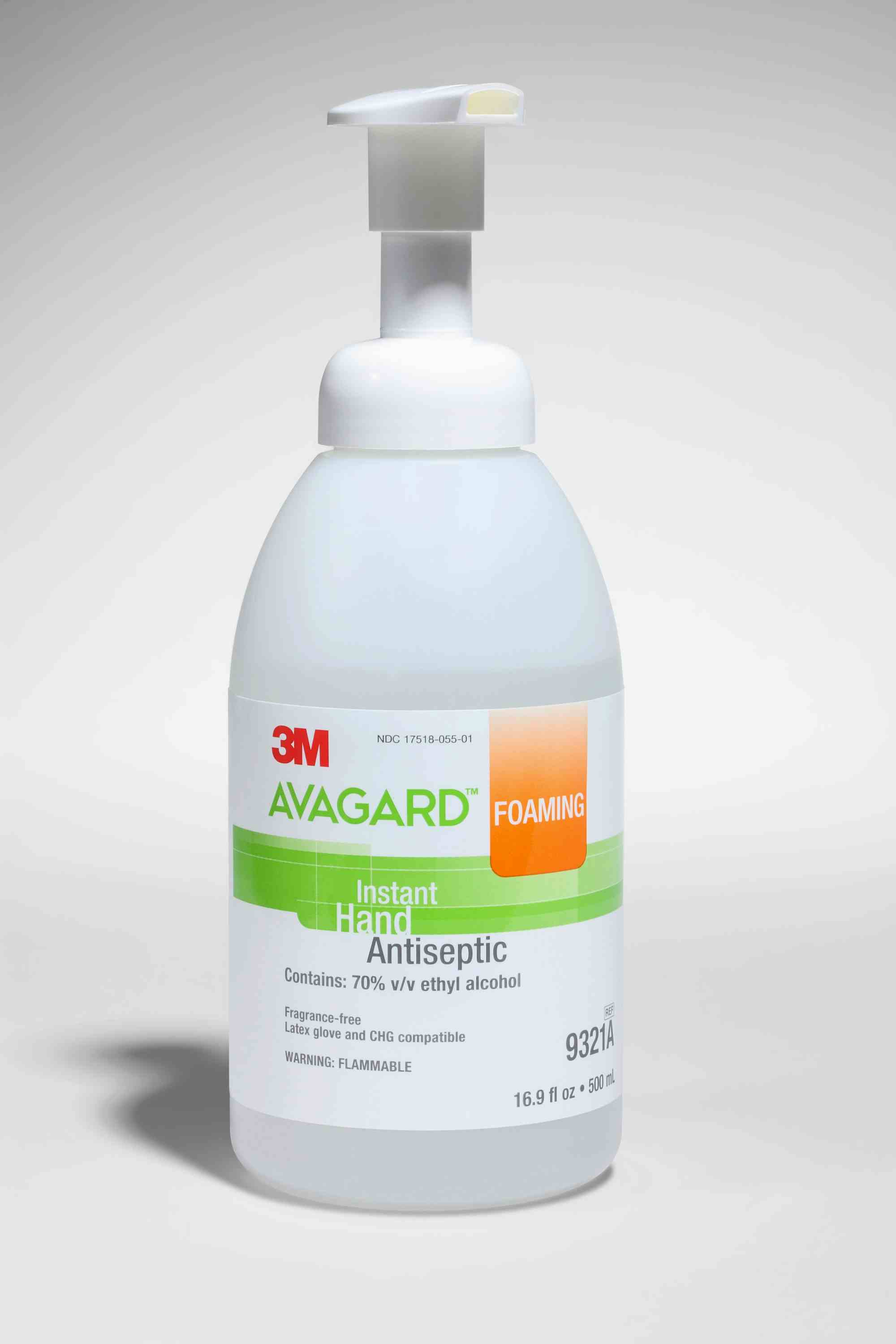 3M Avagard Foaming Instant Hand Antiseptic, 9321A, 16.9 oz - 1 Each