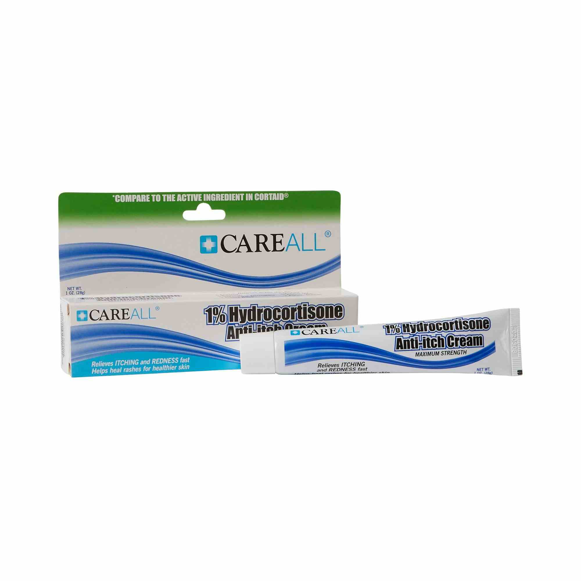 CareAll Maxium Strength 1% Hydrocortisone Anti-Itch Cream, HYD1, 1 Each