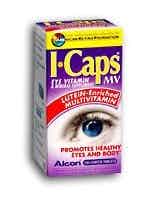 ICaps MV Eye Vitamin & Mineral Supplement, 256 mg, 100 Tablets, 00065804083, 1 Bottle