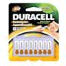 Duracell Disposable Hearing Aid Batteries, 312 Cell, 1.4 V, DA312B8ZM09, Pack of 8