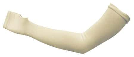 McKesson Skin Protective Sleeve for Arm/Wrist/Hand, 61-GL1000B, Biege - Medium (18 X 3") - 1 Pair
