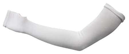 McKesson Skin Protective Sleeve for Arm/Wrist/Hand, 61-GL1000, White - Medium (18 X 3") - 1 Pair