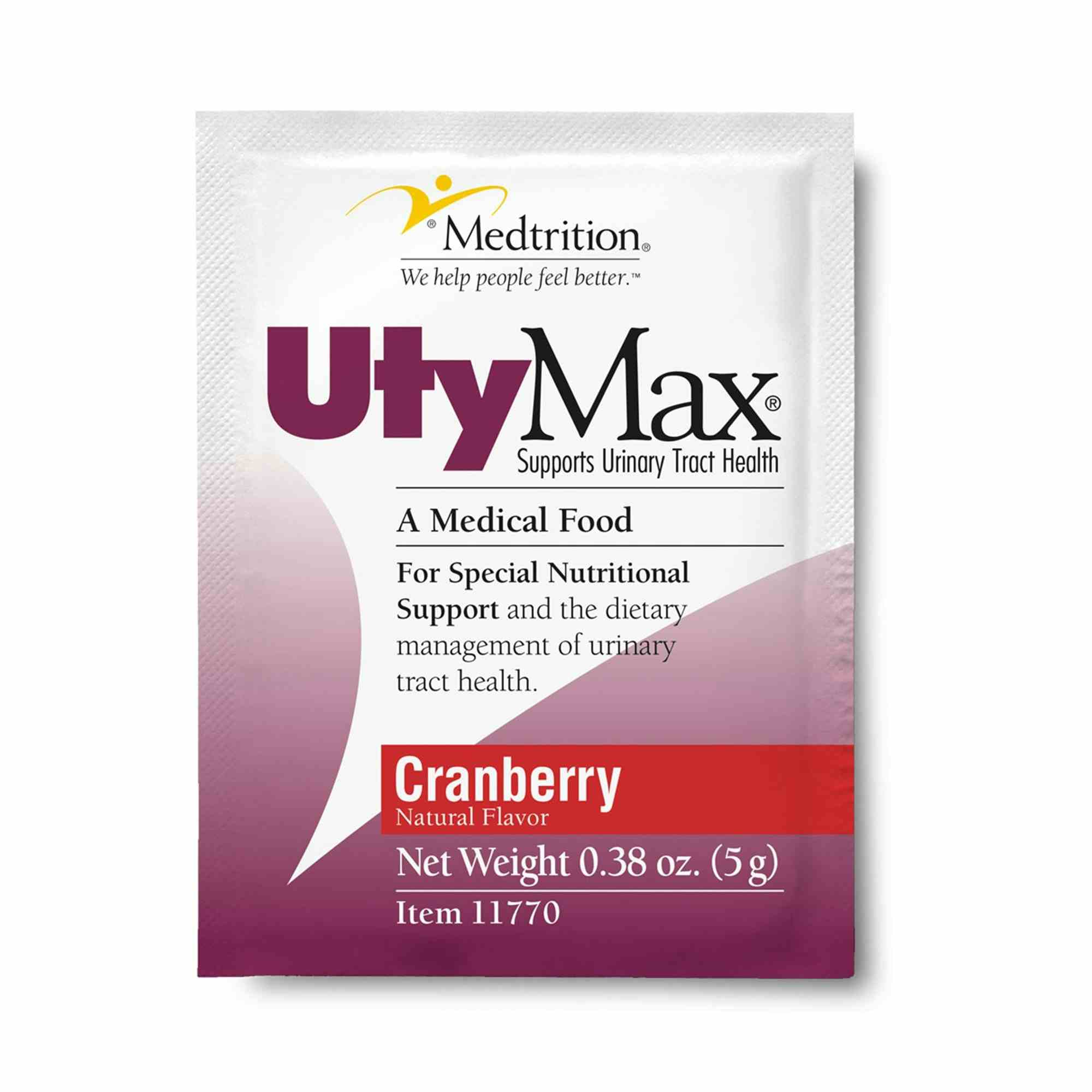 UtyMax Urinary Health Supplement, Cranberry, 5g, 11770, Case of 60