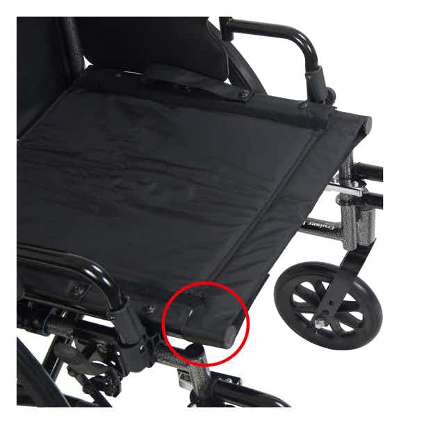 drive Cruiser III Wheelchair, How to Detach #3