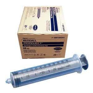 Monoject Syringe, Toomey Tip, Without Needle, 60mL, 560265, 1 Each