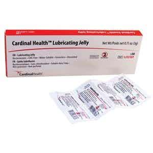Cardinal Health Lubricating Jelly, 3g, LJ33107, Box of 30