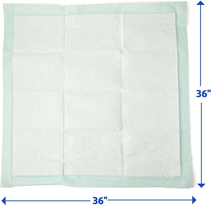 Cardinal Health Wings Premium Disposable Underpads for Repositioning, Maximum Absorbency
