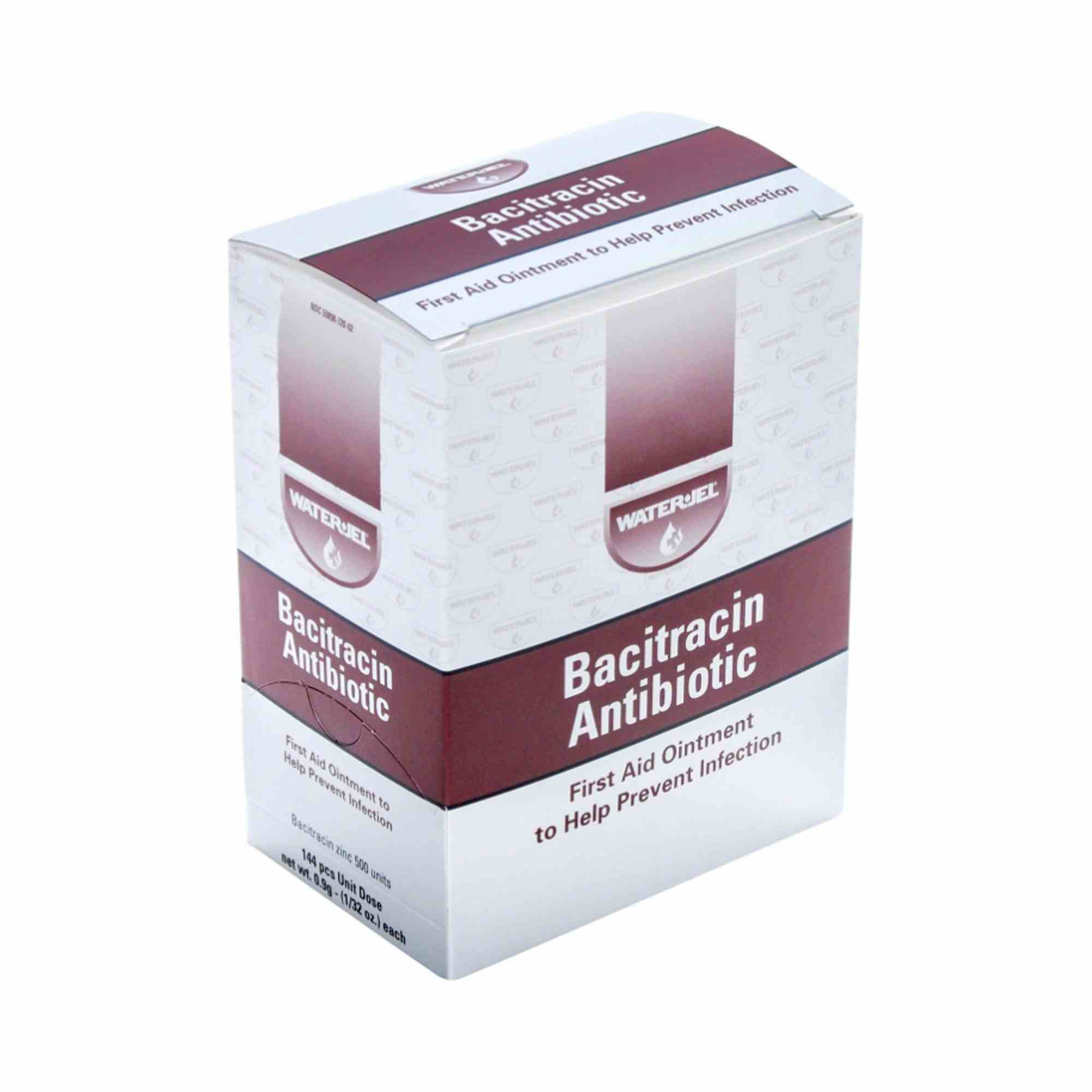 Water Jel Bacitracin Antibiotic Ointment, WJBA1728, Box of 144