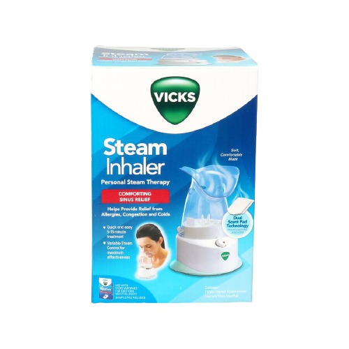Vicks Electric Steam Inhaler, V1200-6-VV1, 1 Each