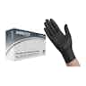 Cardinal Health Ambitex Nitrile Exam Glove, Powder Free, Black, NLG720BLK, Large - Box of 100