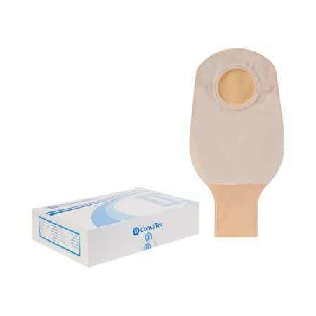 Sur-Fit Natura Two-Piece Colostomy Pouch, Drainable, 12" Length, 401503, 2.25" Flange - Box of 10