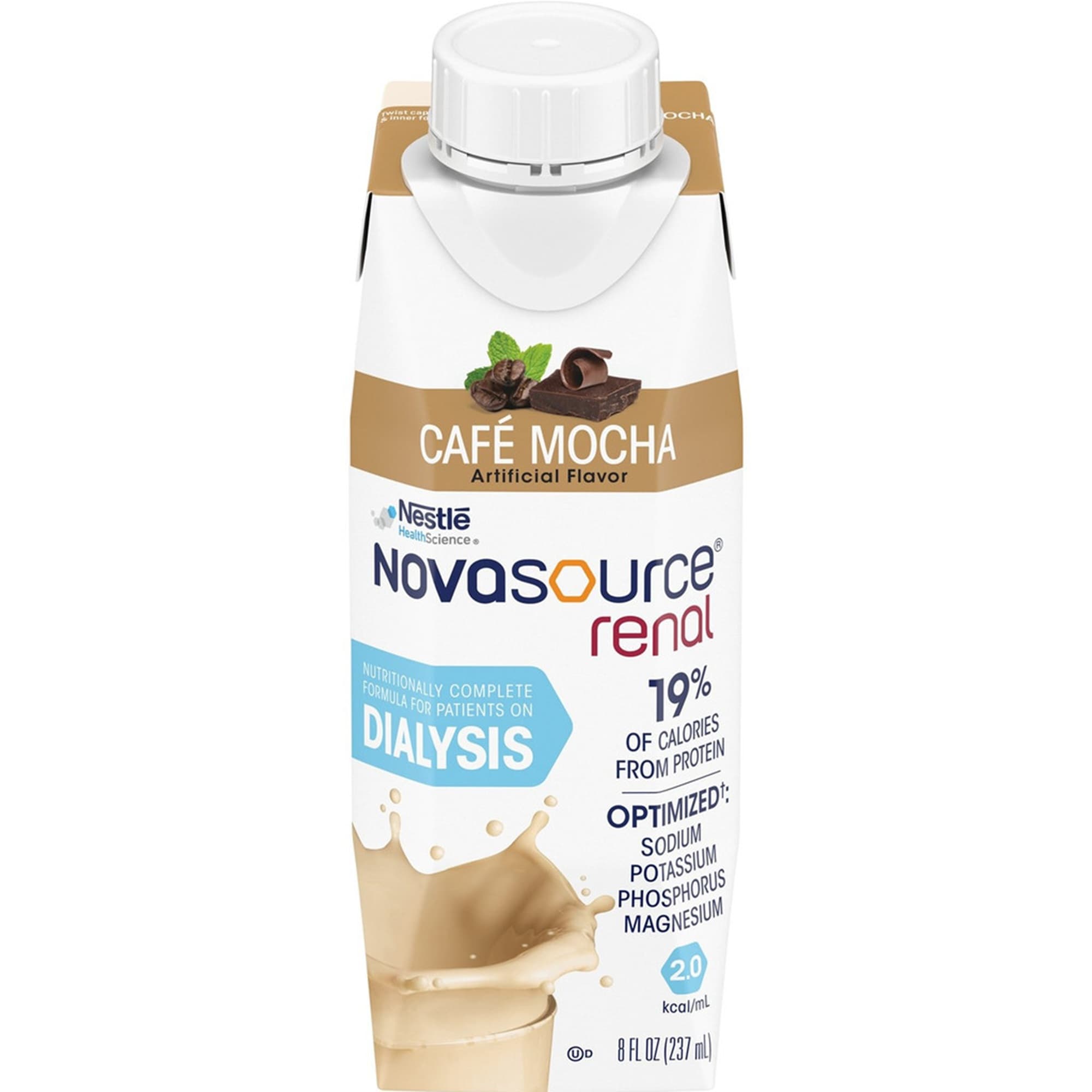 Novasource Renal Oral Supplement, Mocha, 8 oz