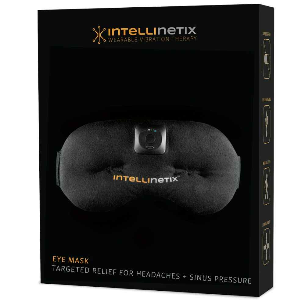 Intellinetix Vibrating Pain Relief Mask, 7236, 1 Each