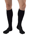Jobst SensiFoot Knee High Diabetic Sock, Closed Toe, 8-15 mmHg, 110868, Black - Large - 1 Pair