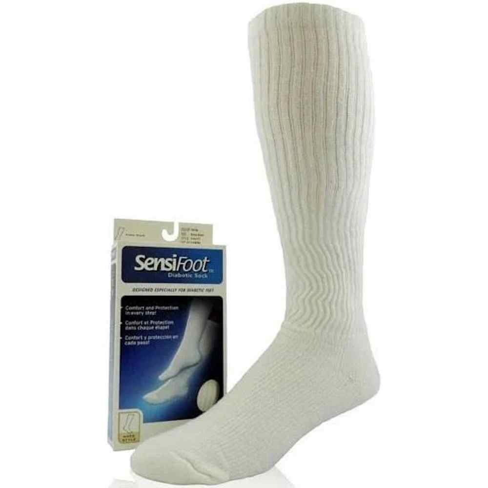 Jobst SensiFoot Knee High Diabetic Sock, packaging