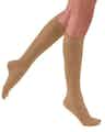 Jobst UltraSheer Women's Knee-High Compression Stockings, Closed Toe, 8-15 mmHg, 119328, Silky Beige - Small- 1 Pair