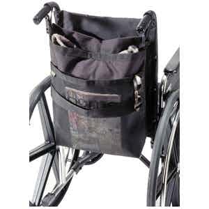 Homecare Products Wheelchair Back Carry On, Adjustable Straps, EZ0060BK, 1 Each