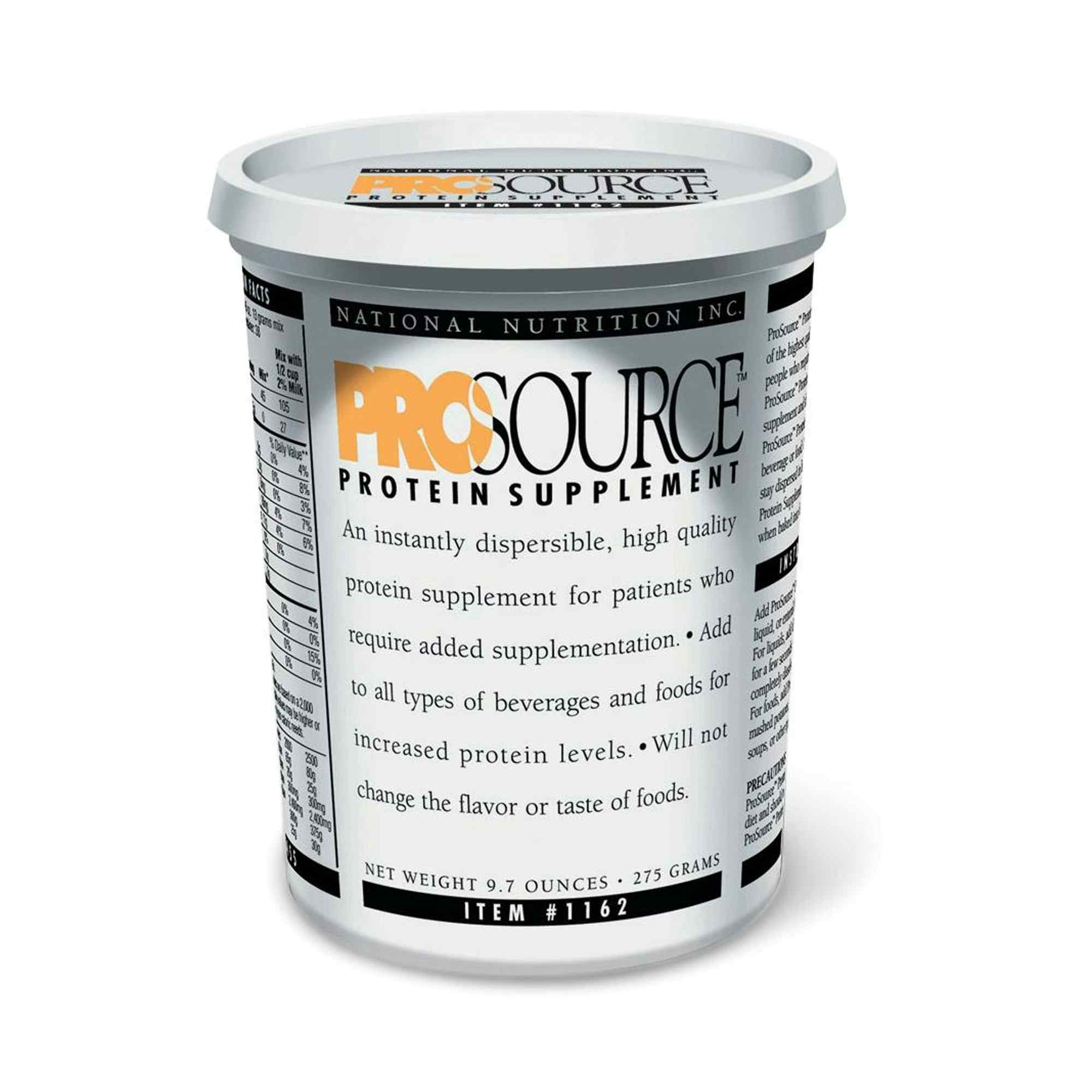ProSource Protein Supplement, Unflavored, 9.7 oz., 11162, Case of 6