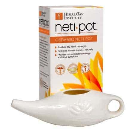 Himalayan Neti Pot Ceramic Neti Pot, HCNP-ENU-US, 1 Each