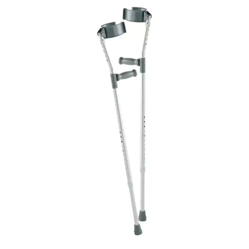 Carex Forearm Aluminum Crutches, A985-C0, 1 Pair