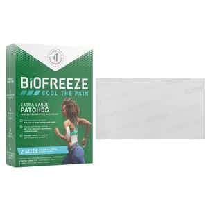 Biofreeze Pain Relief Patches, Extra Large, 15000, Box of 4