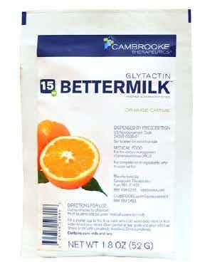 Cambrooke Glytactin 15 BetterMilk Glytactin PKU Powdered Formula, Orange Creme, 1.8 oz., 35008, 1 Each