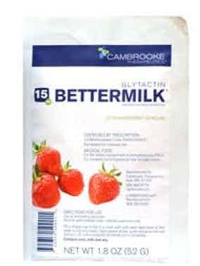 Cambrooke Glytactin 15 BetterMilk Glytactin PKU Powdered Formula, Strawberry Creme, 1.8 oz., 35009, 1 Each