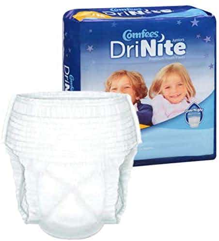 Comfees DriNite Juniors Pull On Underwear, Heavy Absorbency