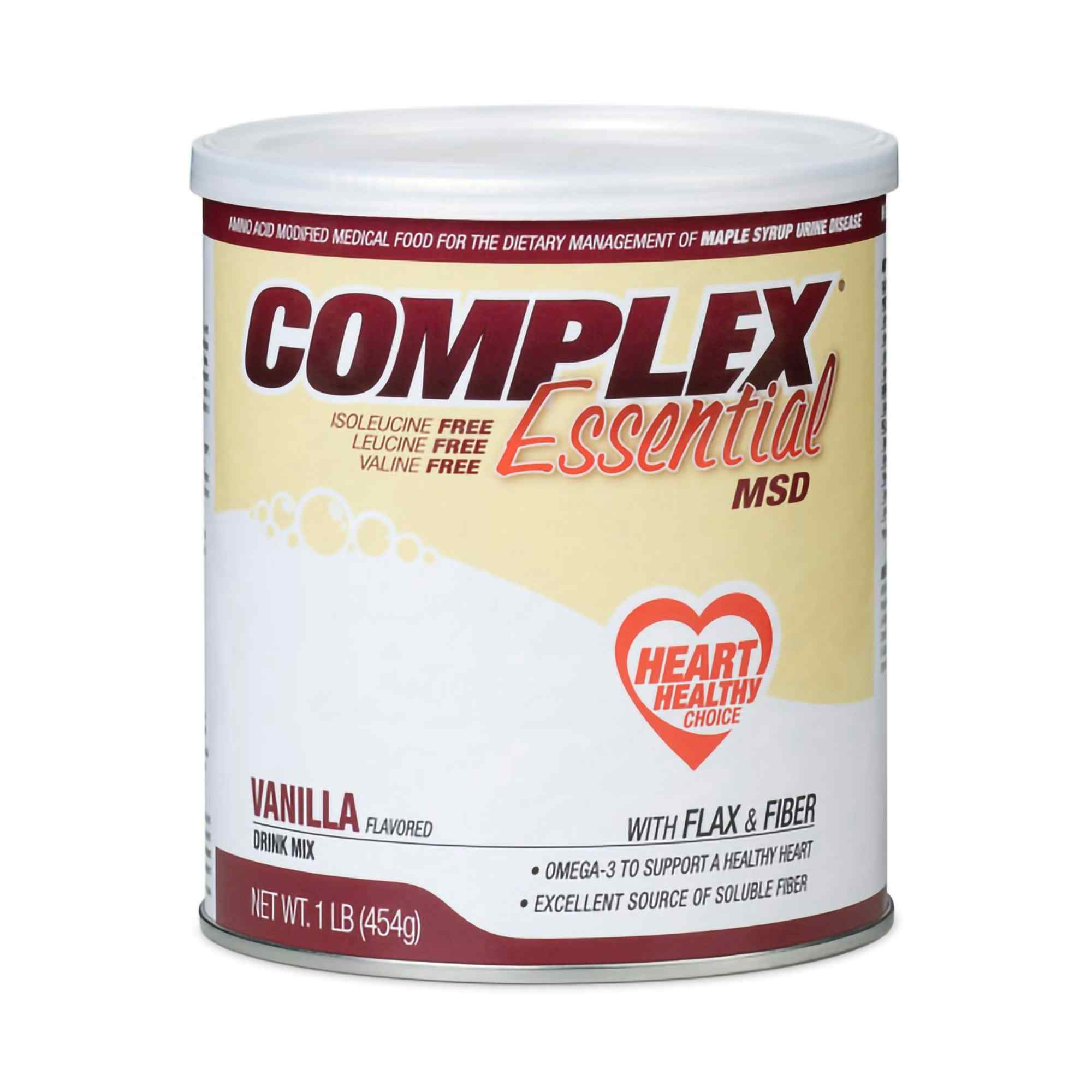 Complex Essential MSD Oral Supplement, Vanilla Flavor, Powder, 120460, 16 oz. - 1 can