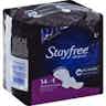 Stayfree Ultra Thin with Wings, Overnight Absorbency, 07830007046, Case of 112 (8 Packs)
