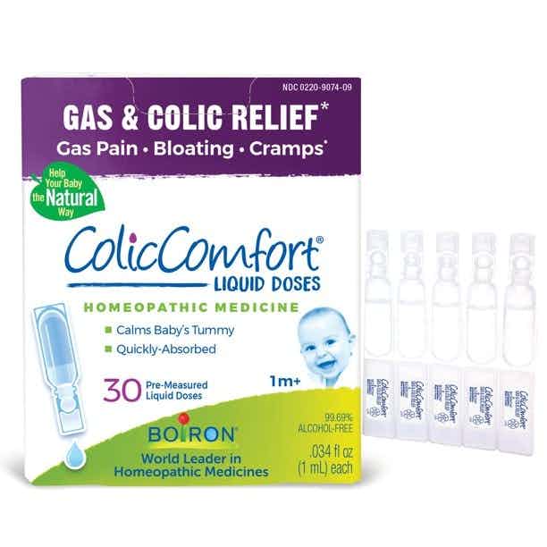 Boiron ColicComfort Homeopathic Medicine for Colic & Gas Relief, 7P3, 1 Each (30 Doses)