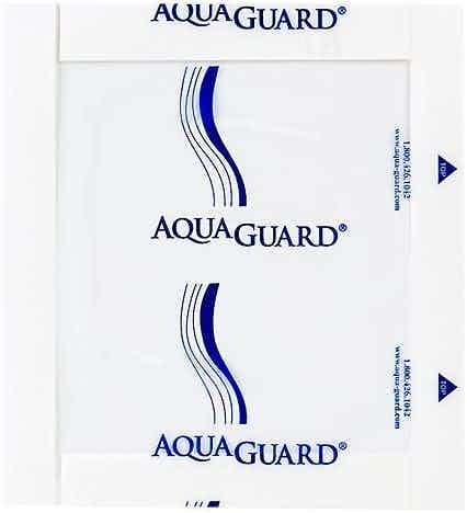 AquaGuard Moisture Barrier Sheet Shower Cover, 10 X 12"